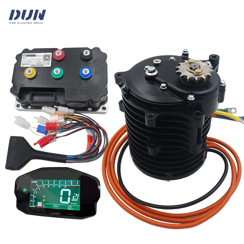 Moteur QS138-B 70H 3000W 72V – Kit Avec Contrôleur Fardriver ND72530 – Neuf