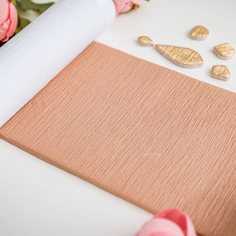 Polymer Clay Tools Soft Pottery Brushed Texture Roller Metal Texture for DIY Earrings Pendant Jewelry