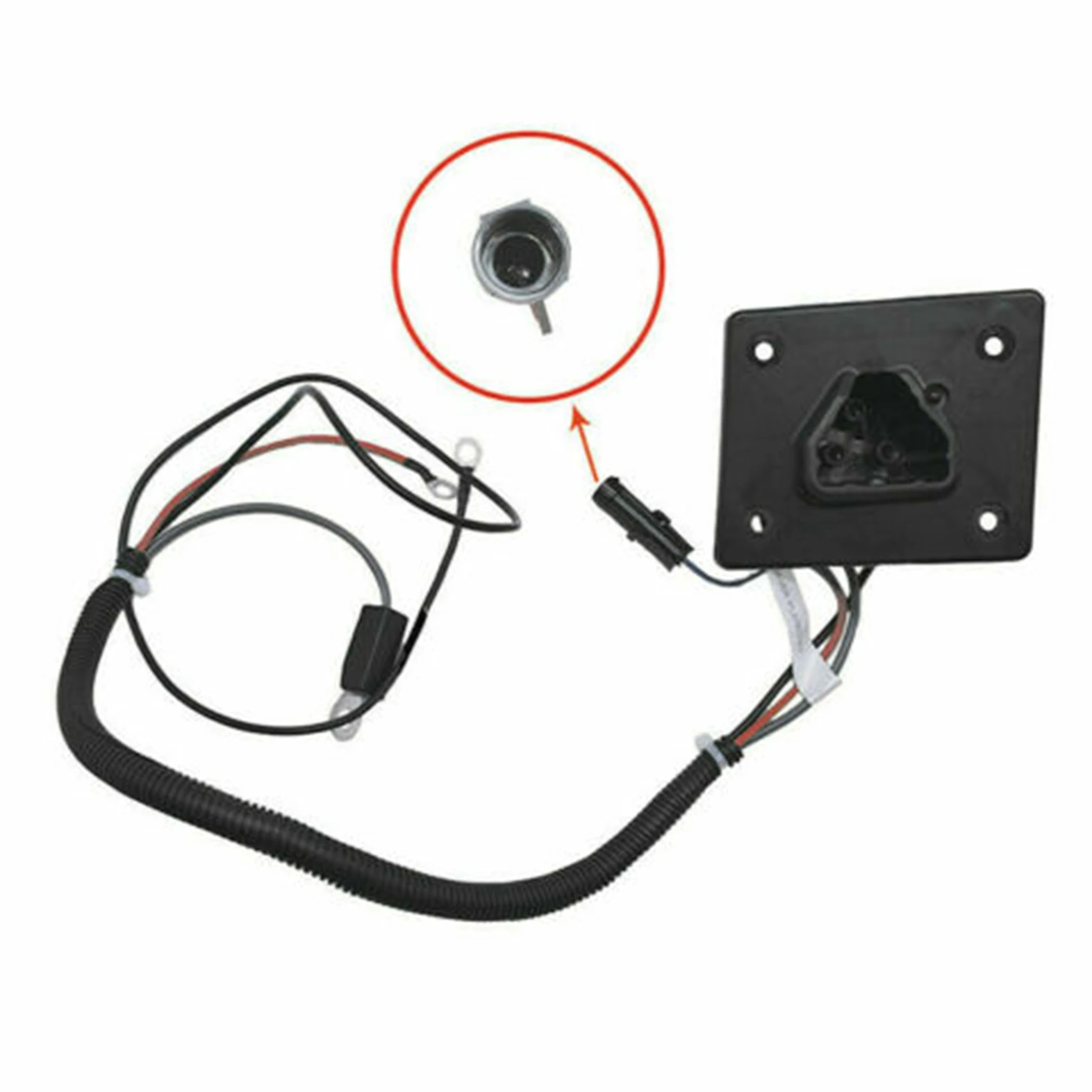 For EZGO TXT / RXV Charger Receptacle 48V Golf Cart with Delta-Q Charger 602529