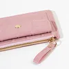 Women Slim Business Card Holder Wallet Men Mini Wallets Zipper Card Money Holders Vintage Short Wallet Female Thin Small Purse 6