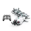 RC Centipede Spray Mist RC Insect  With LED Music Electronic Robot Remote Control Animal Kids Halloween Easter Toys USB Charge 1