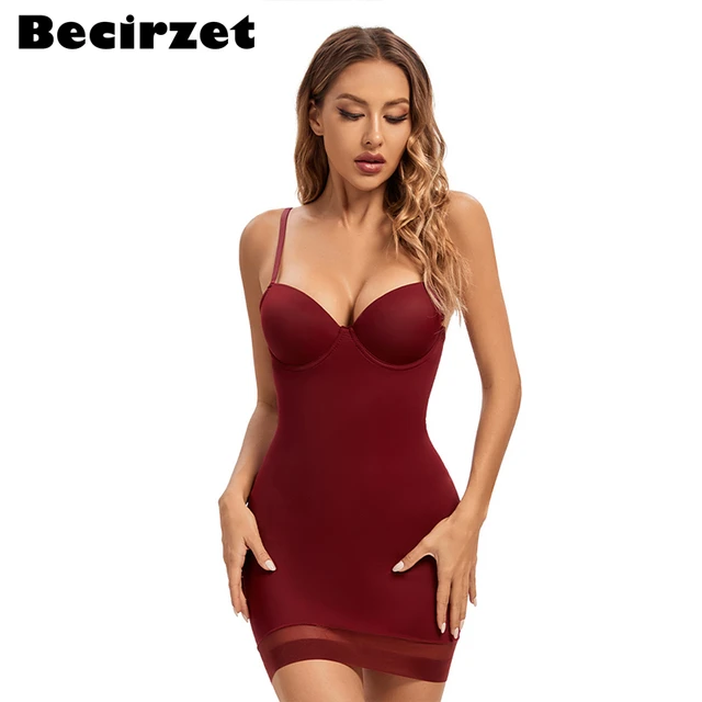 Women Slimming Underwear Control Slips Sexy Push Up Dress Body Shaper Shapewear Spaghetti Strap Waist Trainer Lingerie 1