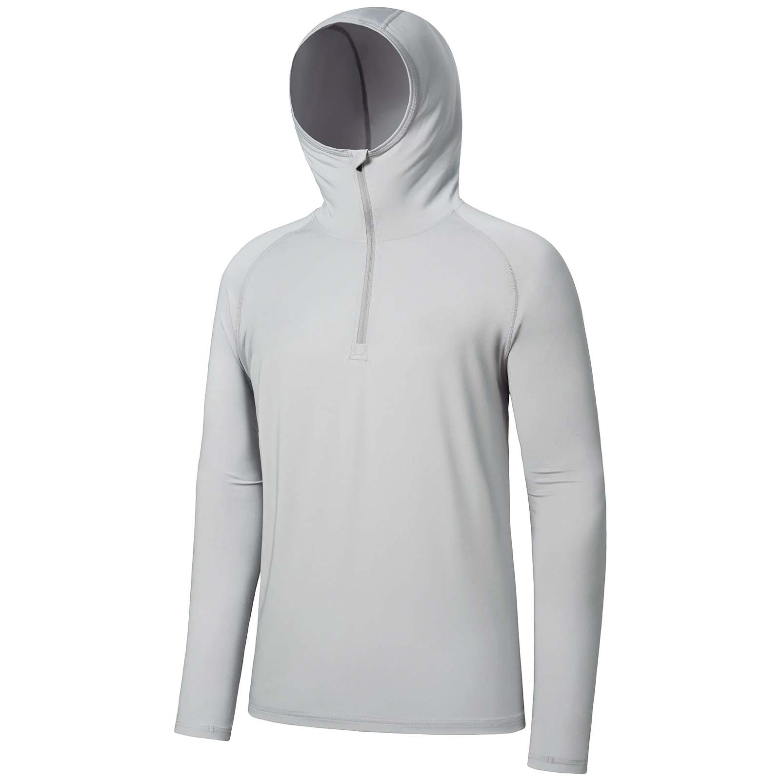 Men&rsquo;s Fishing Hoodie Shirt UPF 50+ Quick Dry Performance Long Sleeve Sun Protection Jersey