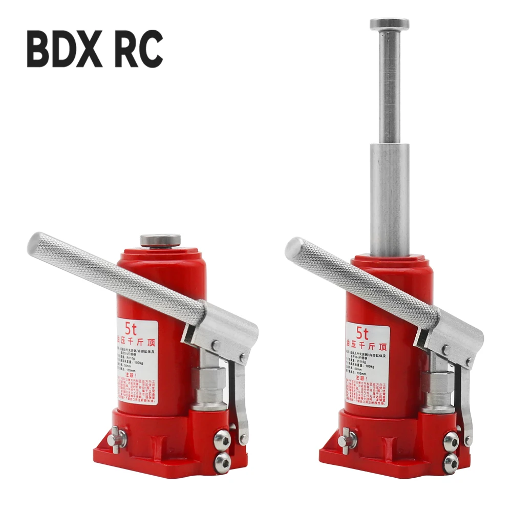 BDXRC 1/10 RC Remote Control Car Height Adjustable Metal Hydraulic Jack