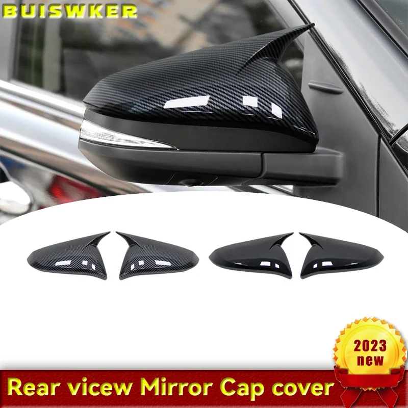 

1pc White Car Rear View Mirror Cover Left Accessories For Toyota RAV4 2013-2019 Left Side Rear View Wing Mirror Cover Cap