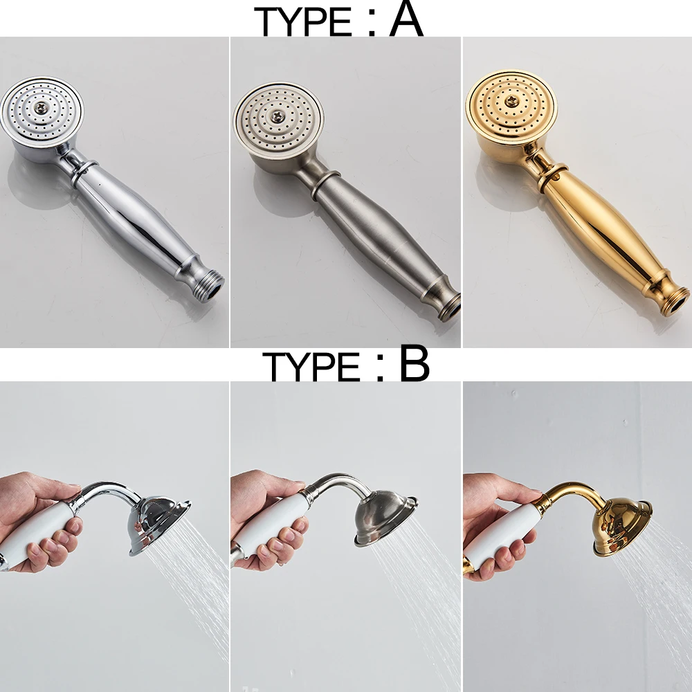 Golden Floor Standing Bath Mixer Black Bathtub Faucet and Showers Freestanding Bathtub Faucet Tap for Shower Floor Bath Tap 3