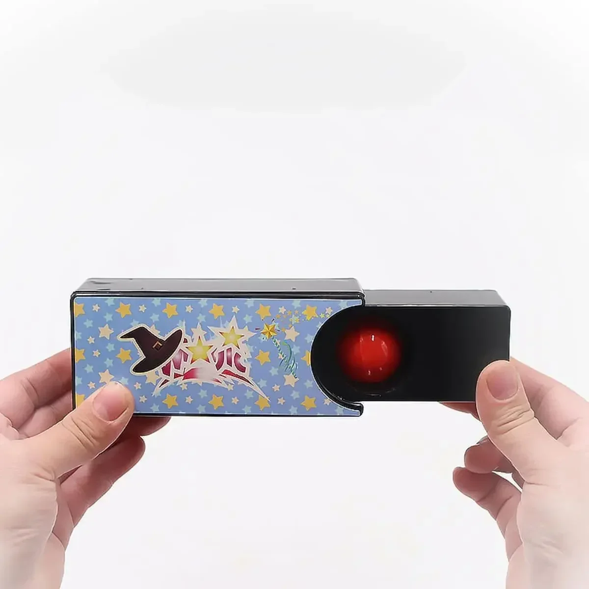 Magic Box Magic Tricks Toy Kids Changeable Turning Red Blue Ball Props