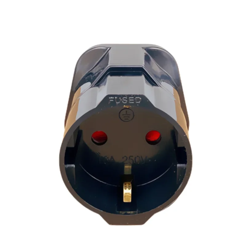 Plug adapter 1PCs European 2 pin to UK 3 pin euro travel shipment