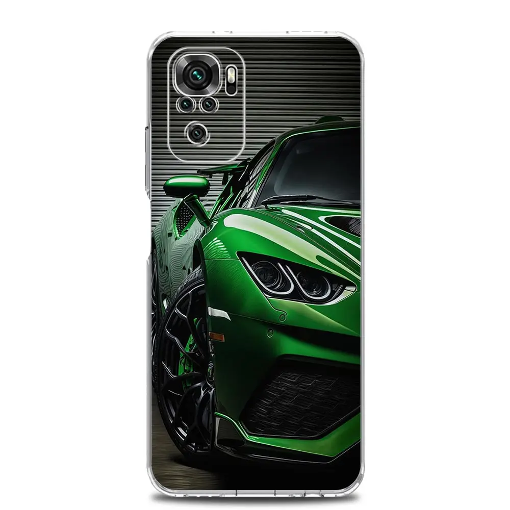 Clear Super Car Sport Phone Case Cover
