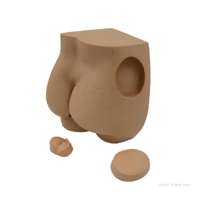 

M17F Hip Injection Training Model Reusable Manikin Teaching Model Intramuscular Anatomical Model for Nurse Medical Students