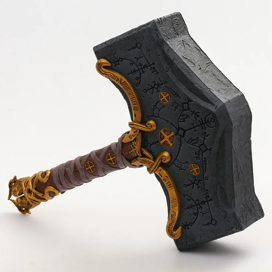 Бог войны, Ragnarok Kratos 1:1, молот, статуэтка, статуэтка, коллекционная игрушка, подарок (art.: 3920c39bf68bc) - 3920c39bf68bc
