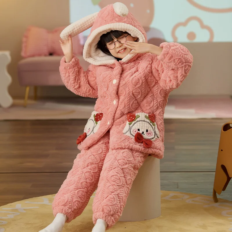 Рисунок 5 - Зимняя детская симпатичная плотная бархатная Пижама