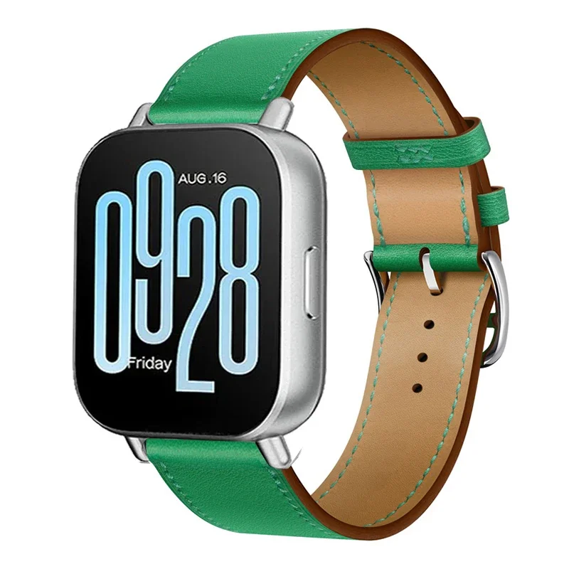 Elegant Leather Bracelet Loop Wrist Strap - Premium 22mm Accessory Band