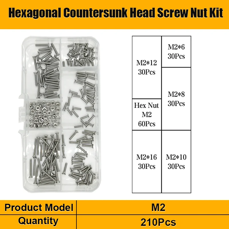 Ve A Brugola Con Testa Svasata Esagonale RS PRO, M10, L. 25mm, In Acciaio | RS - Foto 2