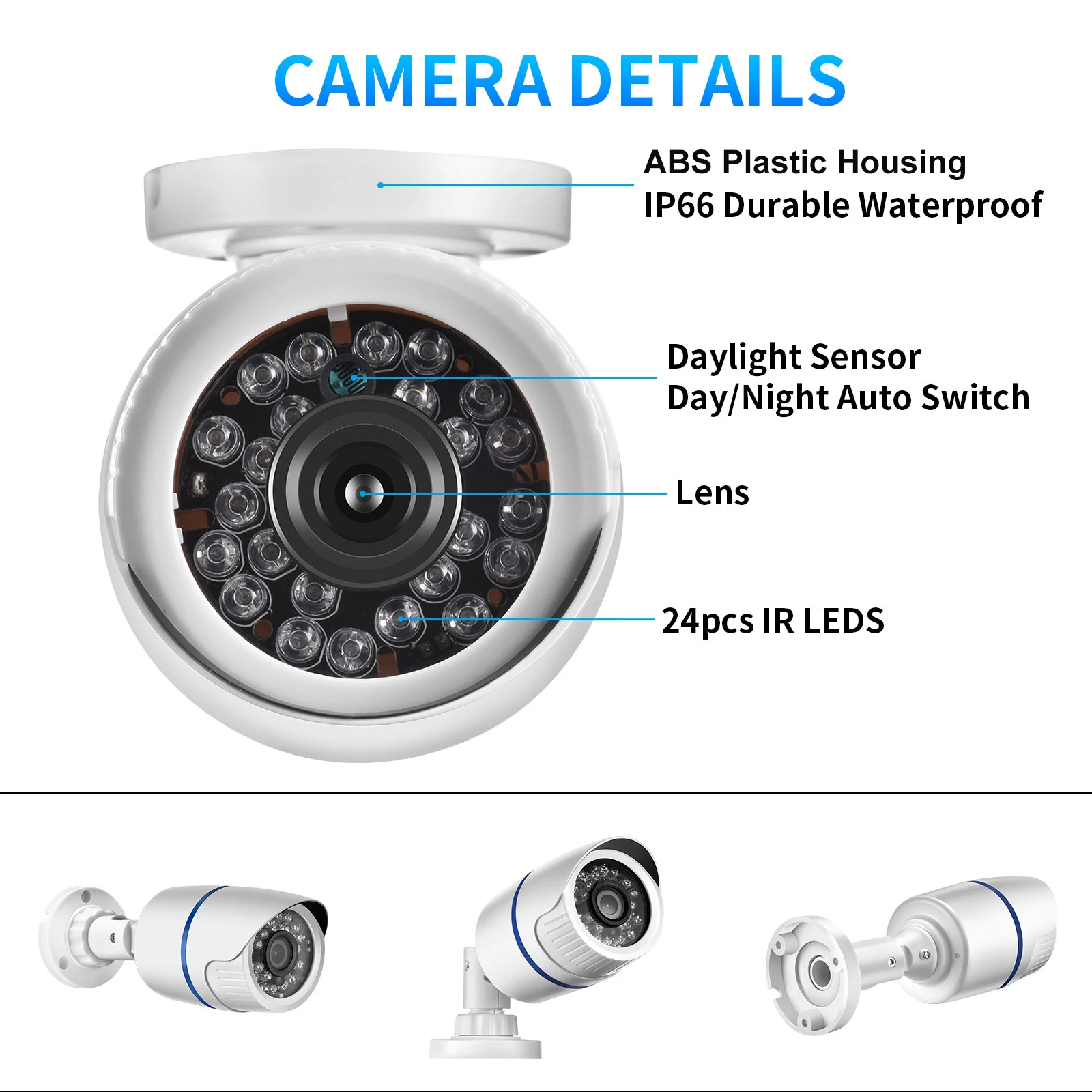 Gadinan vysoký definice AHD kamera 720P 1080P 5MP domácí CCTV záruka pozorování outdoorové vodotěsný IR noc vidění