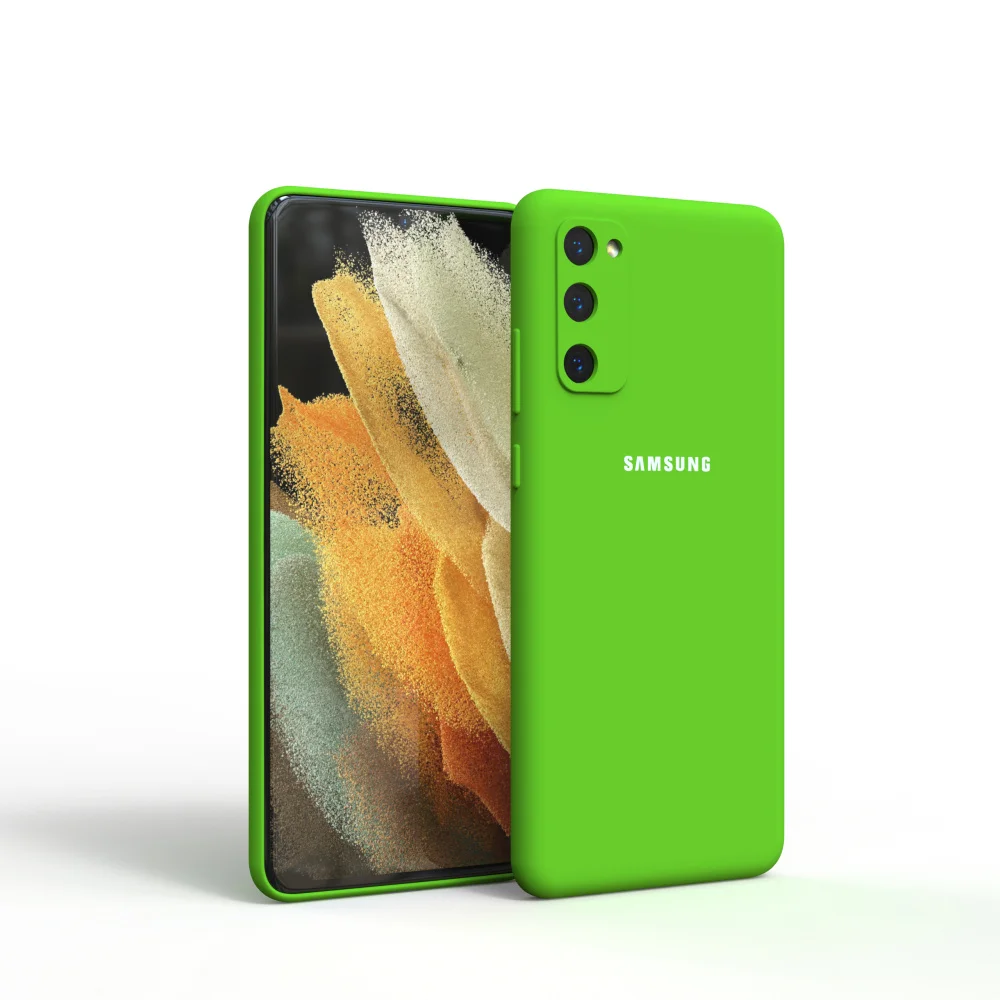 Soft Liquid Silicone Shockproof Phone Back Cover - Thin Protective Shell