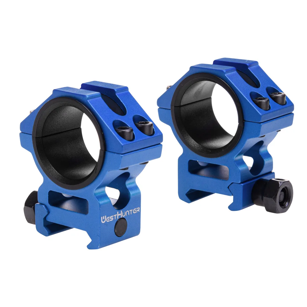 Picatinny Scope Rings 25.4/30MM Low 20mm Rail Rile Scope Mount Picatinny CNC Machining