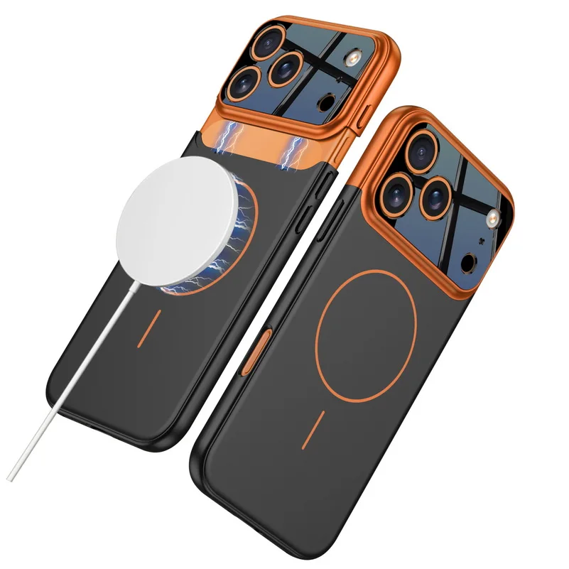 Dual-Tone Magnetic Circle Case with Enhanced Camera Protection
