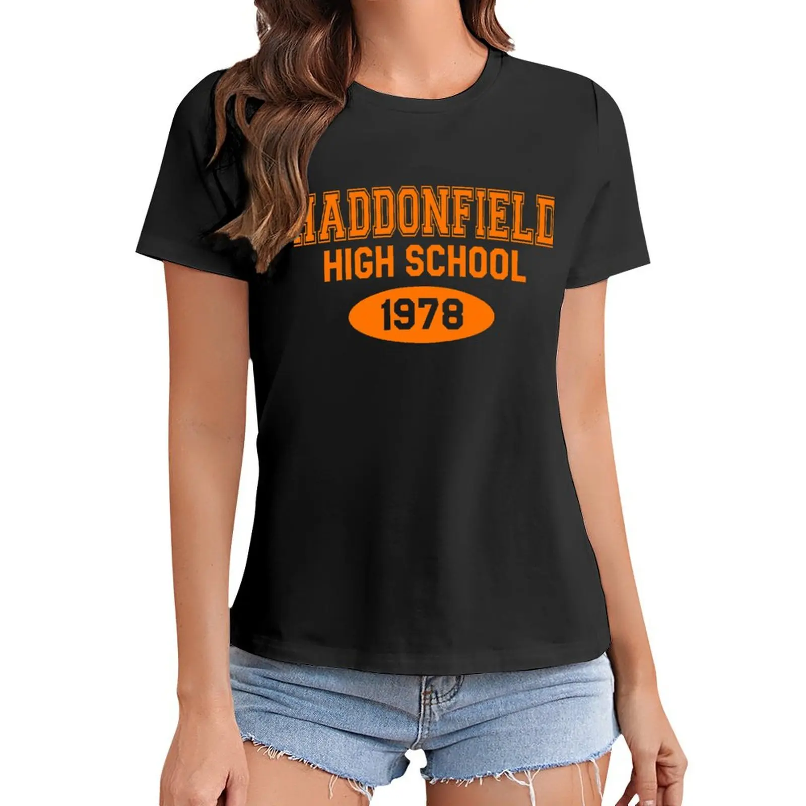 Haddonfield High School 1978 T-Shirt vintage clothes cute tops Top Women