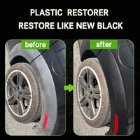 Car Plastic Trim Long Lasting Restorer Exterior Repair Back To Back More Shine Hydrophobic Coating Clean Refresh Agent S24 1