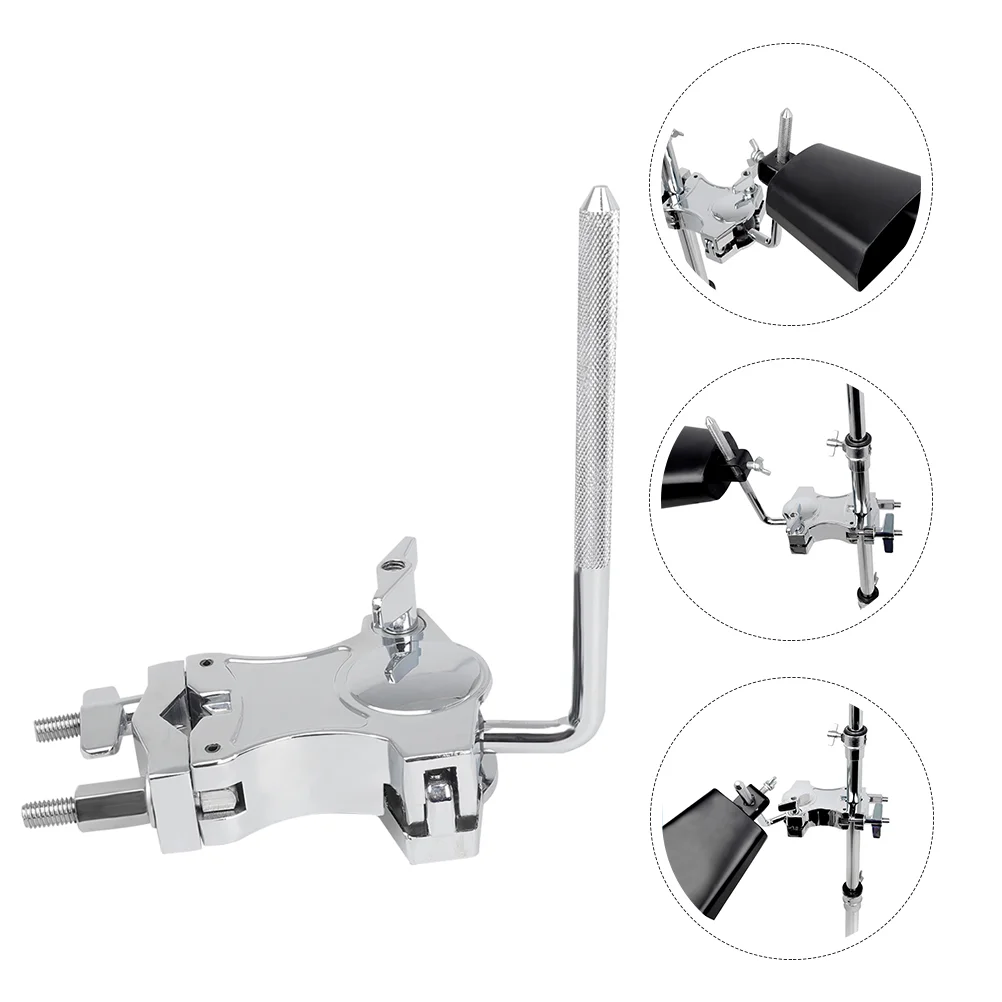 Drums Percussion Kit Mic Stand Drum Clamp Clip Alloy Drum Clamp Microphone Mount Drum Latin