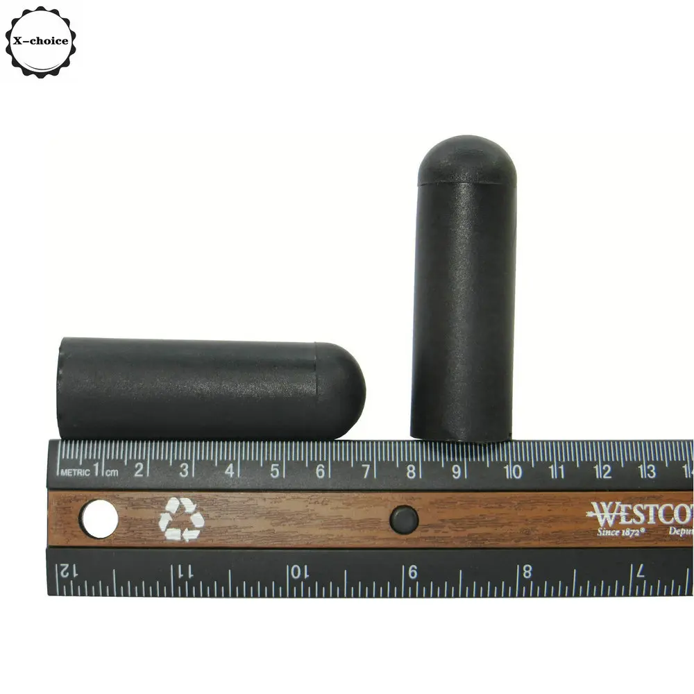 휠체어 휠 잠금 브레이크 핸들 팁, 블랙, 2 개 1 쌍 새로운. 16mm
