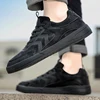 New 2025 Men's Wide Warm Fur Walking Sneakers for Winter Hiking Athletics Large Size Barefoot Casual Outdoor Shoes 2
