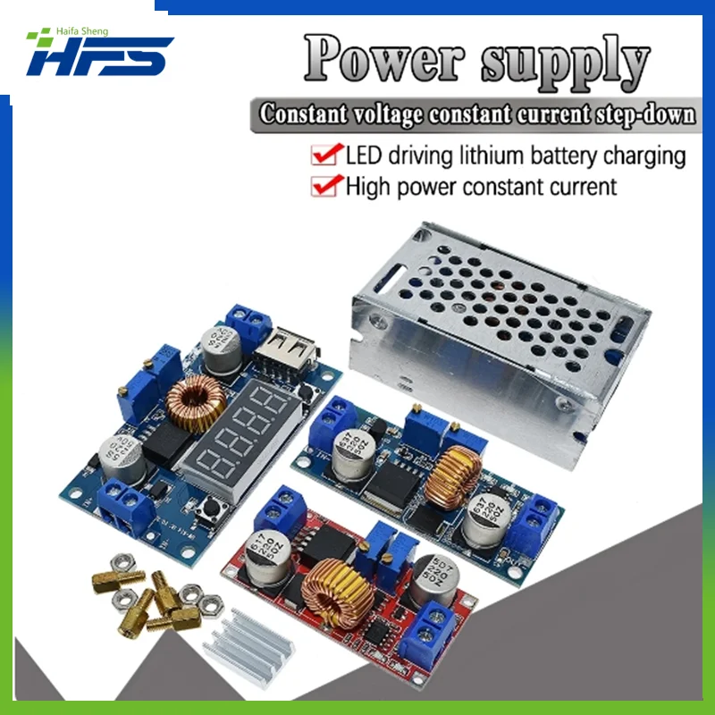 

Original 5A 12A DC to DC CC CV Lithium Battery Step down Charging Board Led Power Converter Lithium Charger Step Down Module