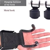 1PC Weight Lifting Hook Grips with Wrist Wraps Gym Hand-Bar Wrist Strap  Fitness Hook Weight Strap Pull-Ups Power Lift Gloves 2