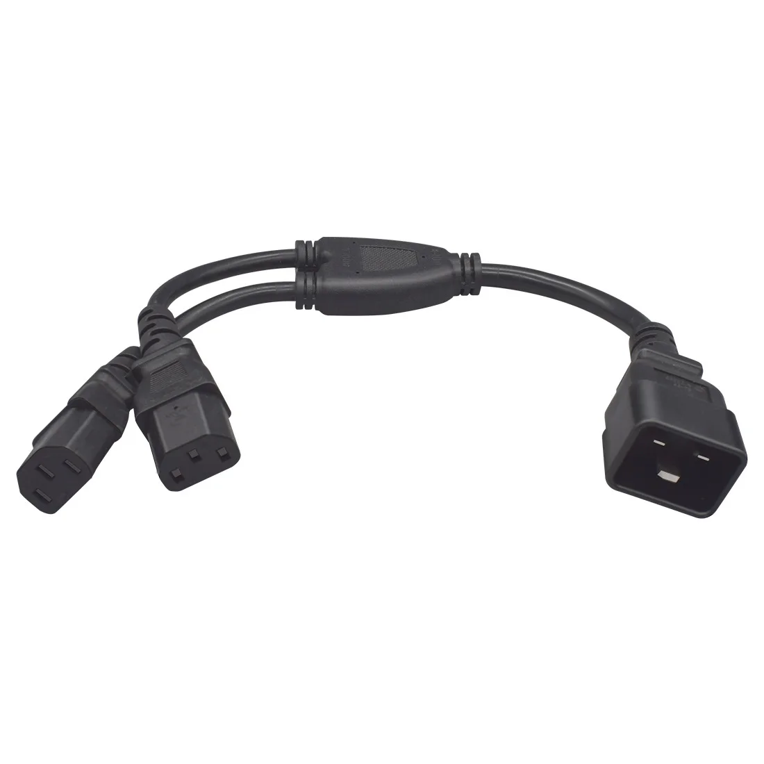 JORINDO IEC320 C20  C13 ÷׷ ȯ,   2  ȯ ̺,  UPS/PDU, 0.3M/1FT