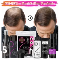 Sevich Hair Building Fibers Powder Spray Keratin Thicker Anti Hair Loss Products Instant Hair Growth Fiber Hair Care Christmas