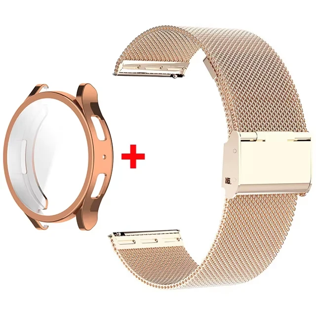 Premium Steel Mesh Milanese Loop Band with Protective Case