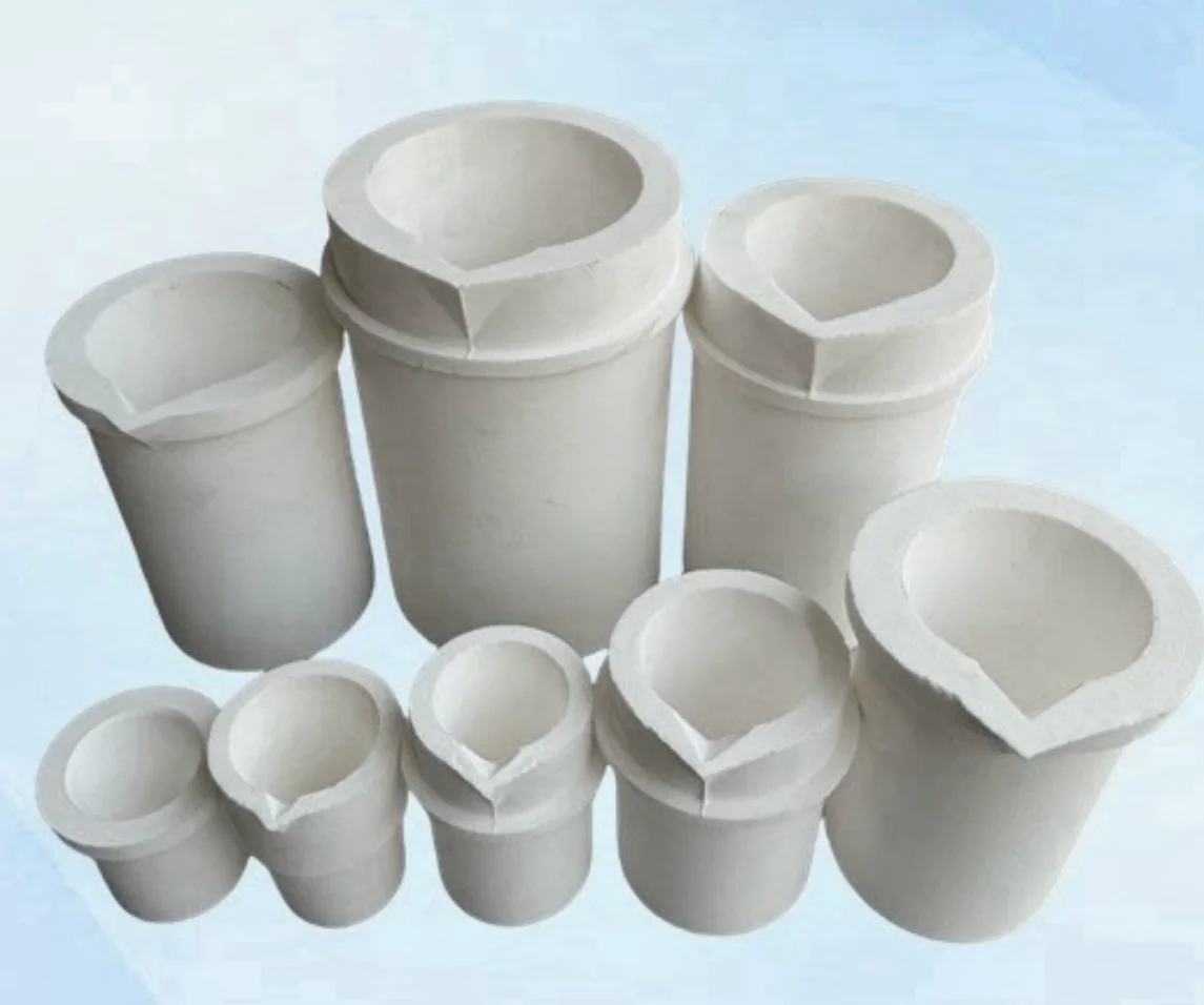 Premium Ceramic Crucible for Precious Metal Jewelry Casting and Refining