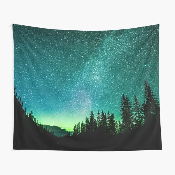 Гобелен Aurora Borealis Aka «Северное освещение», домашнее одеяло, коврик, художественный декор, напечатанная дорожная настенная Йога, детской комнаты