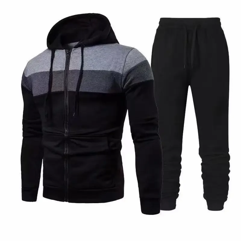 new-Spring-Autumn-Men-Tracksuit-Casual-Set-Male-Joggers-Hooded ...
