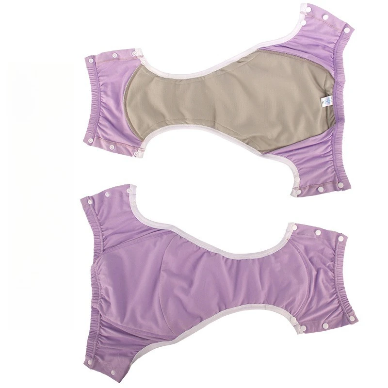 Cotton Adult Diapers for The Elderly, Washable, Breathable, Leak Proof, Incontinence Proof, Adjustable Underwear Convenient