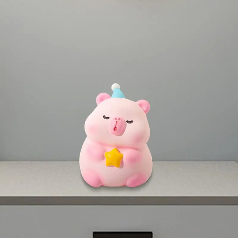 Kid Money Bank Cash Coin Saving Organizer With Capybara Shape Money Organizer Jar Cash Coin Saving Pot For Bedroom Den Dresser