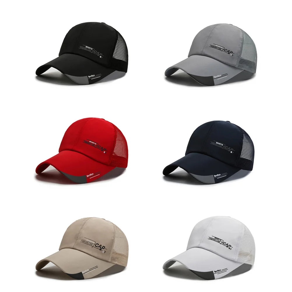 Men/Women Baseball Cap baseball hat sports caps Label-Stick Sunhat Outdoor Breathable Hip-Hop Adjustable Multicolor Sports