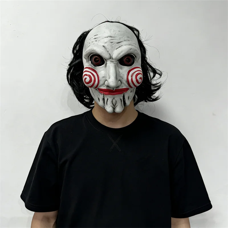 Saw Billy the Puppet Horror Mask Cosplay Props