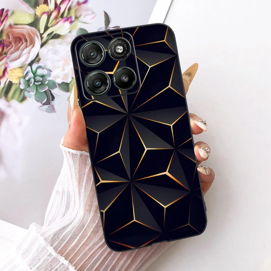 Floral Soft Silicone Bumper Case for Motorola Moto G Series