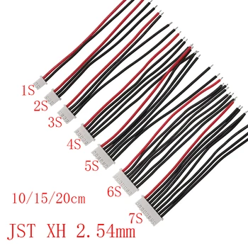 5Pcs JST XH 2.54Mm Pitch 22AWG XH 1S/2S/3S/4S/5S/6S/7 Li Li Li Li Li Li Li Li Li Li Li Li Li Li Li Li Li หญิงแบตเตอรี่ Balance Charger ปลั๊กสายเชื่อมต่อสายเคเบิล 1