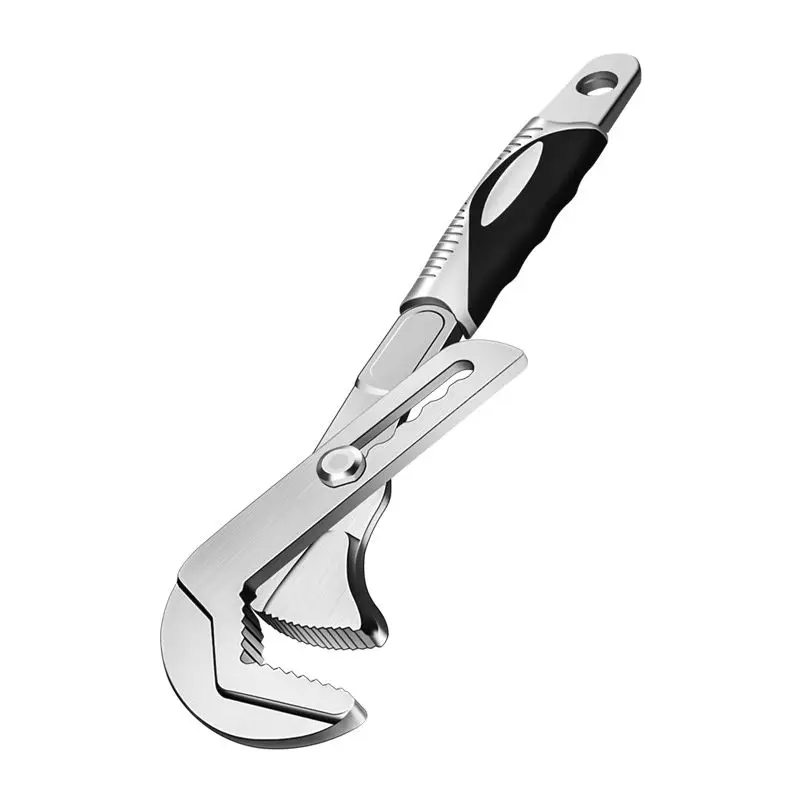 

Universal Movable Wrench Live-open Jaw Bathroom Plate Hand Pipe Pliers Multifunctional Oversized Opening Hand Tools Multitool