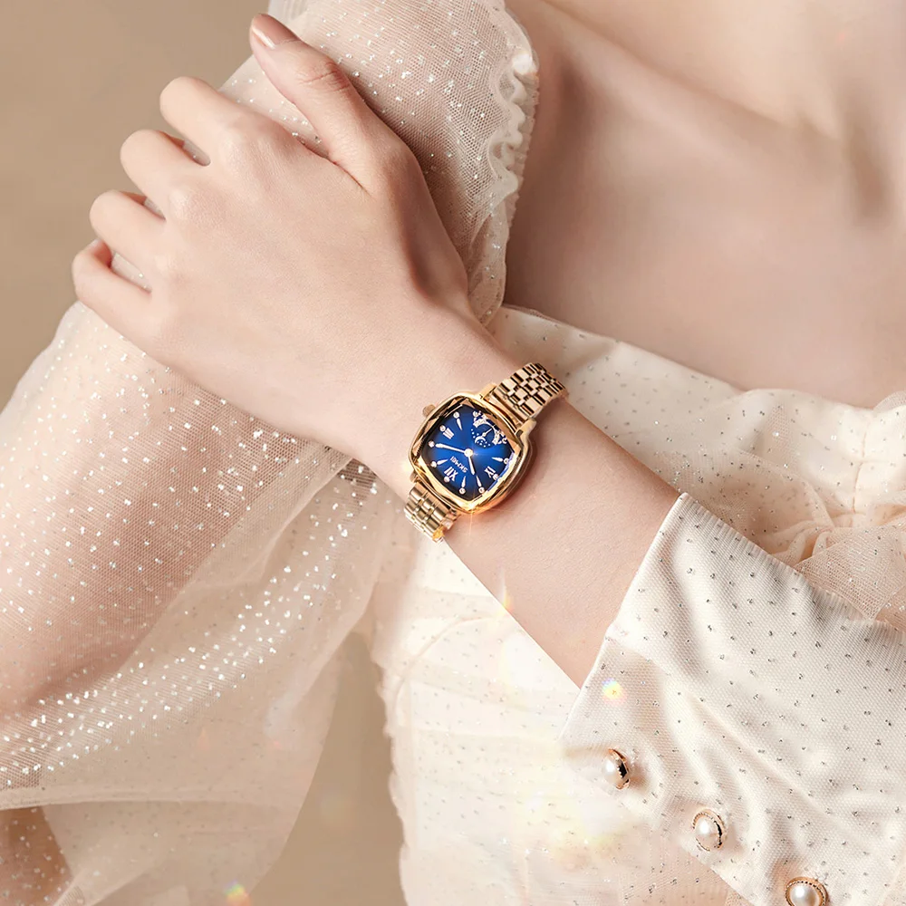 ساعة كوارتز للسيدات فاخرة من SKMEI مقاومة للماء من...