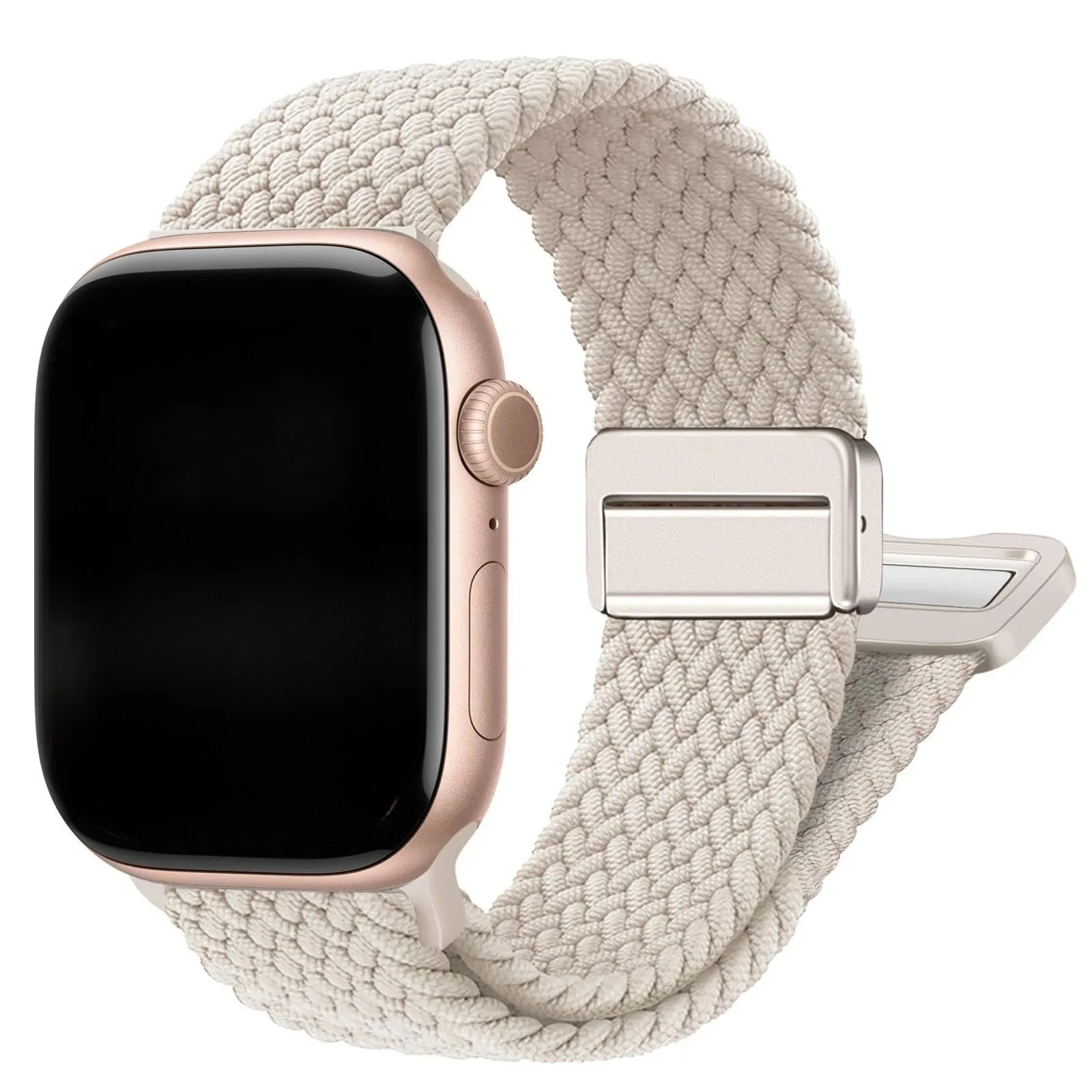 Elegant Braided Magnetic Nylon Bracelet