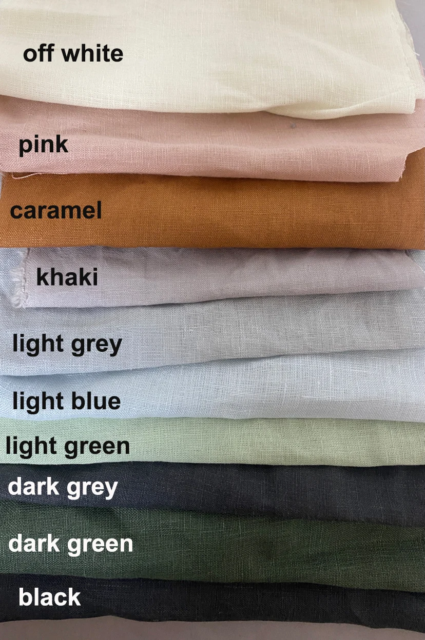 Pure Linen Duvet Cover and Pillowcases, Natural Flax French Bedding Set, Breathable Comforter Cover With Coconut Button Closure 5