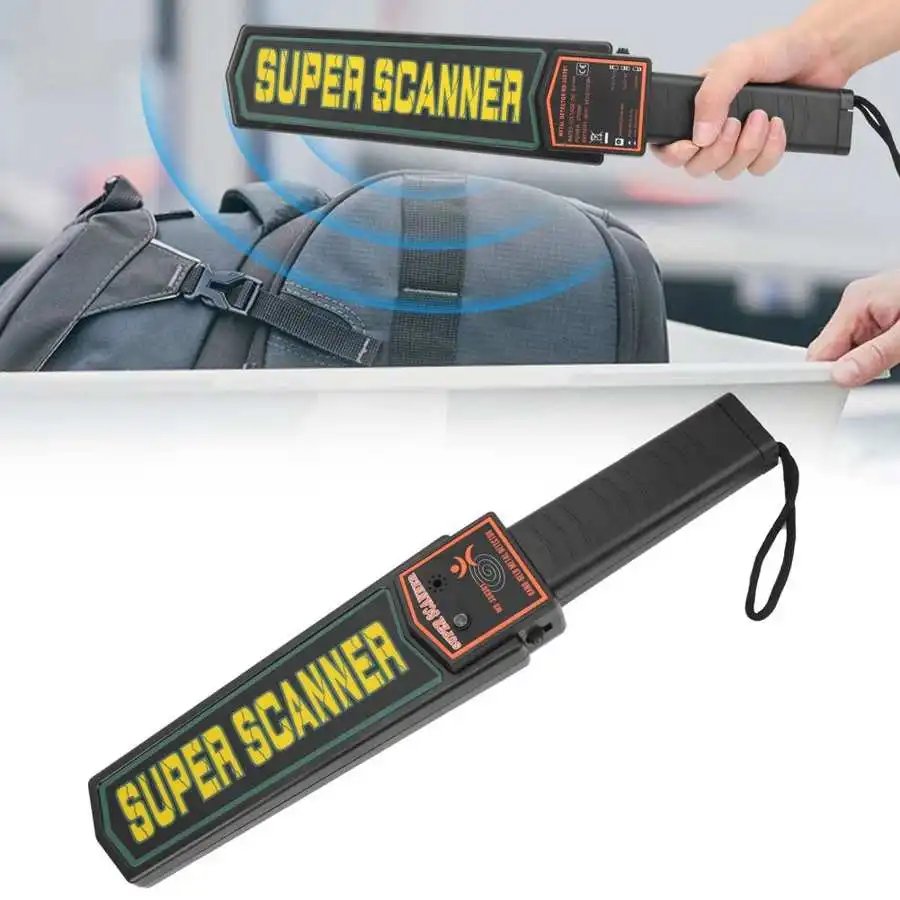 Handheld Security Metal Detector High Sensitivity Metal Detecting Detect Alarm Vibration Search Finder Tool MD3003B1