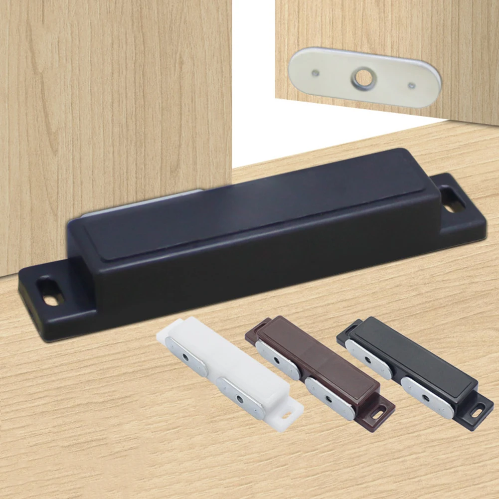 Door Magnetic Suction Magnetic Catches Door Lock Drawer Lock Invisible Suction Touch Plastic