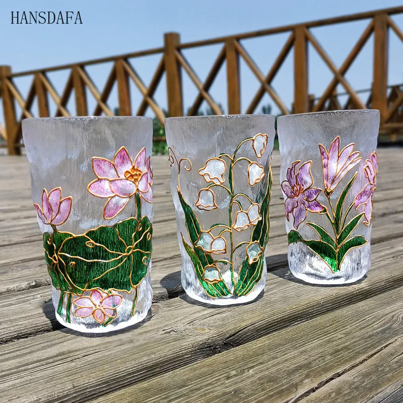 Glass Painting Designs On Cup