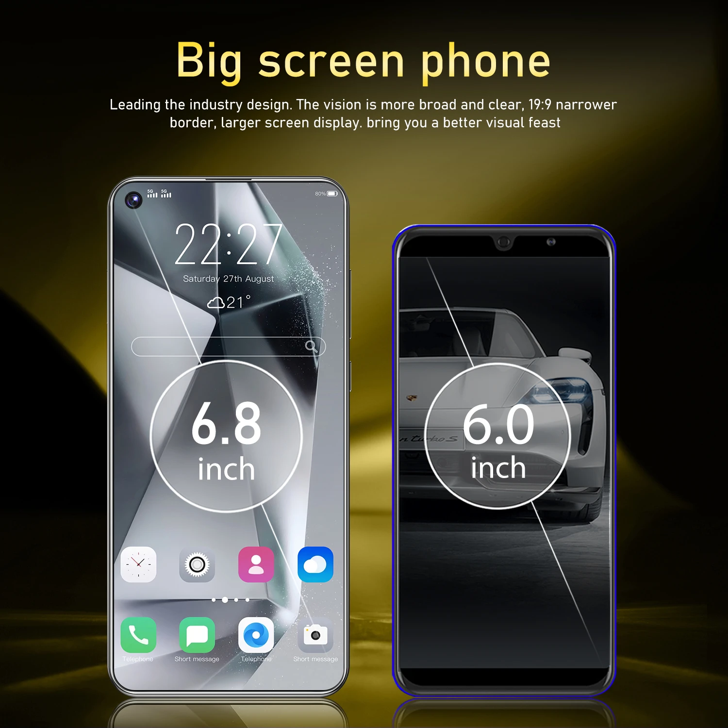 Mobile Phones S25 Ultra 6.8 HD Screen Smart Phone Original 22G+2T 5G Dual Sim Celulares Android Unlocked 108MP 7800mAh S24 Ultra