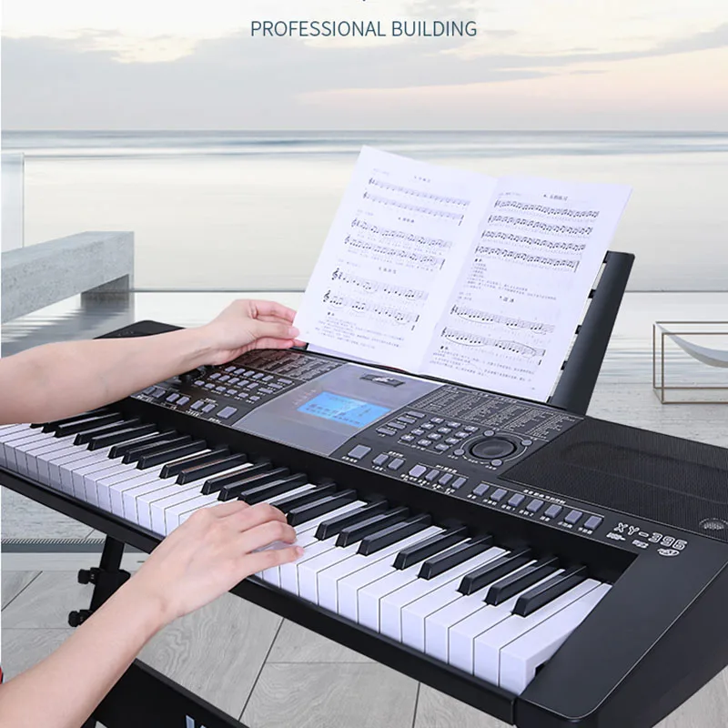 Midi Controller Musical Children Professional Electronic Piano Keyboard 61  Keys Portable Piano Infantil Musical Instruments - Electronic Organ -  AliExpress